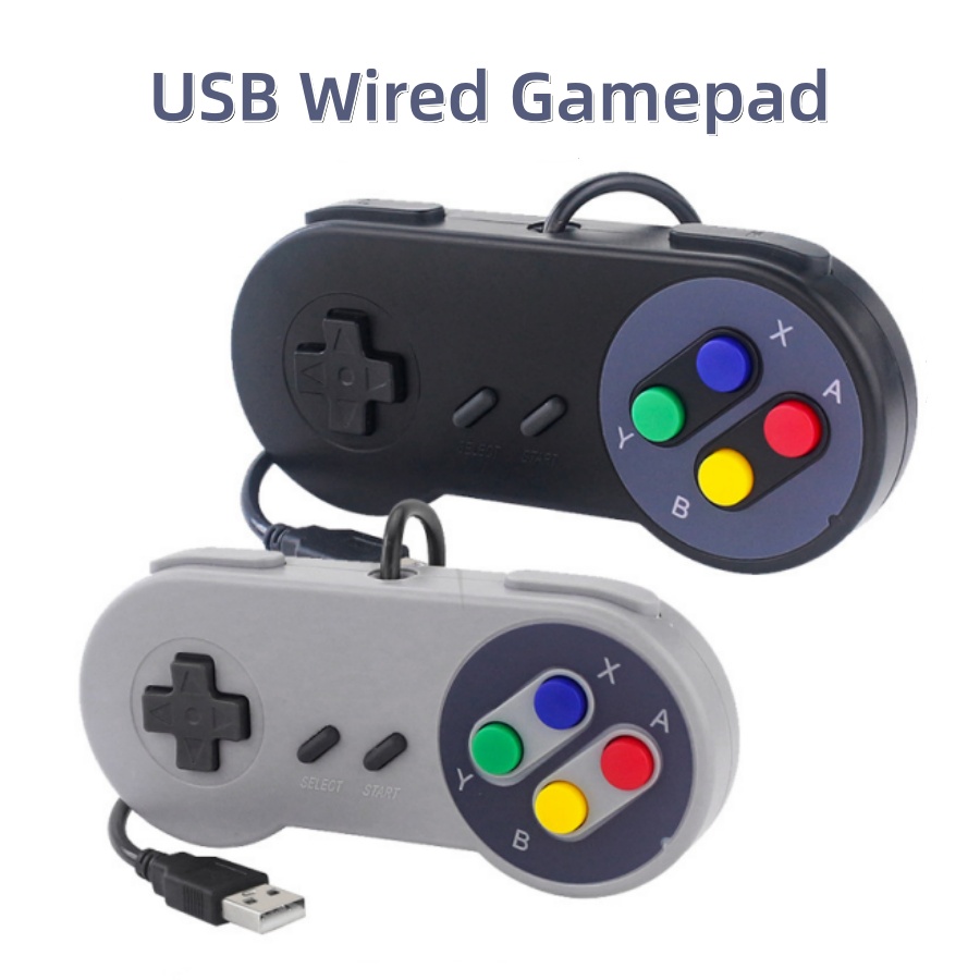 Retro Gaming On Windows - USB Wired Game Controller Retro PC