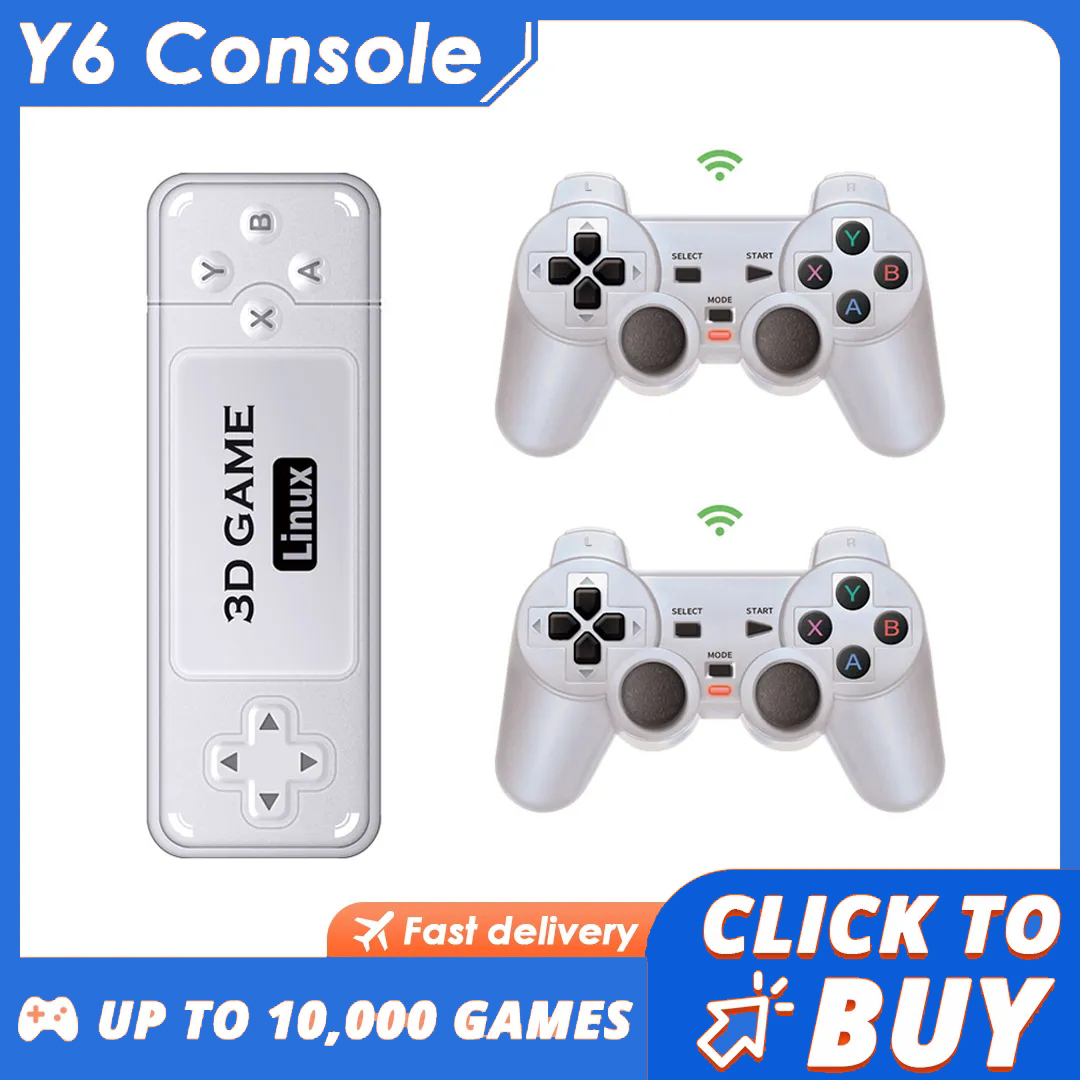 Retro Gaming Design - BOYHOM Y6 Retro Game Console 4K