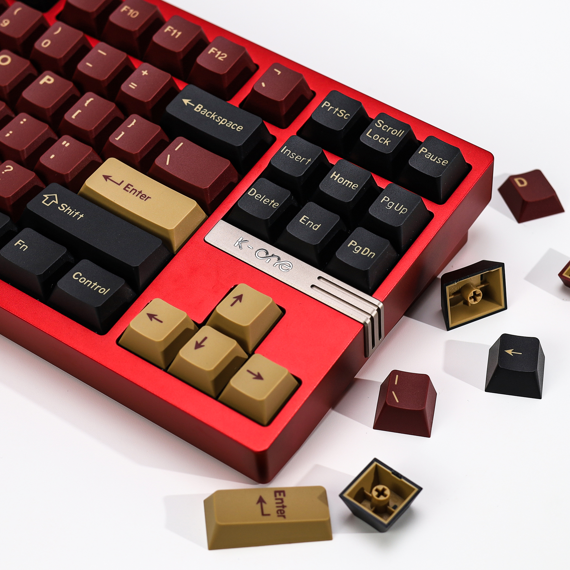 Retro Gaming Uk - KBDiy Retro GMK Red Samurai PBT