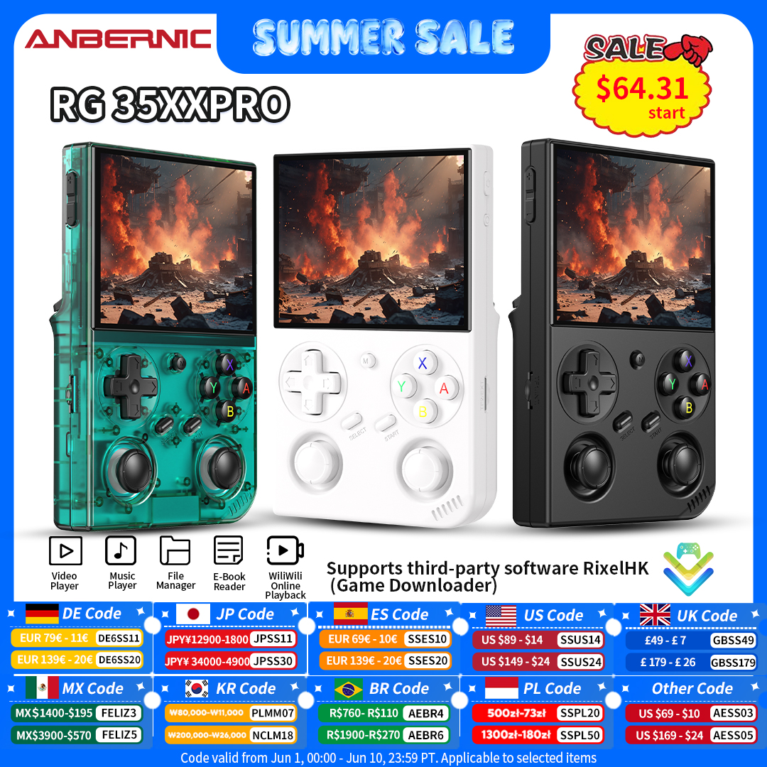 Retro Gaming Anbernic - Anbernic RG 35XXPro Retro Handheld Game