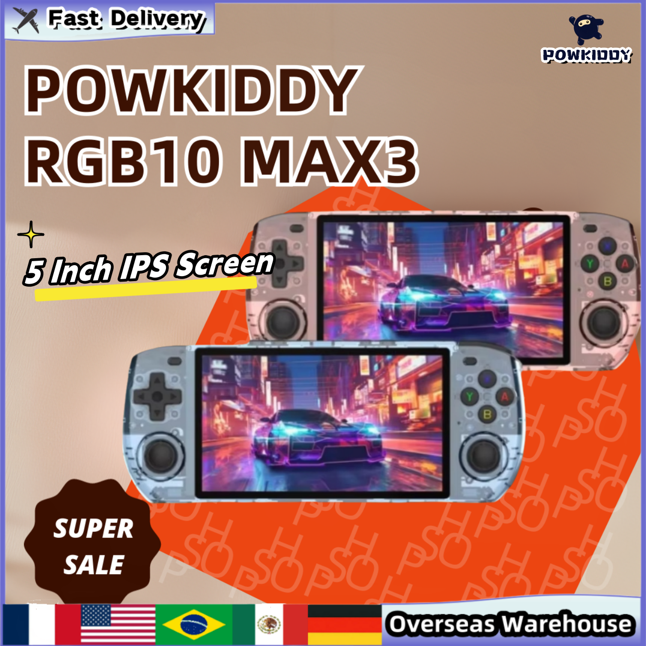 Powkiddy RGB10 Max3 Handheld G - Retro Gaming Anbernic reseña y precio