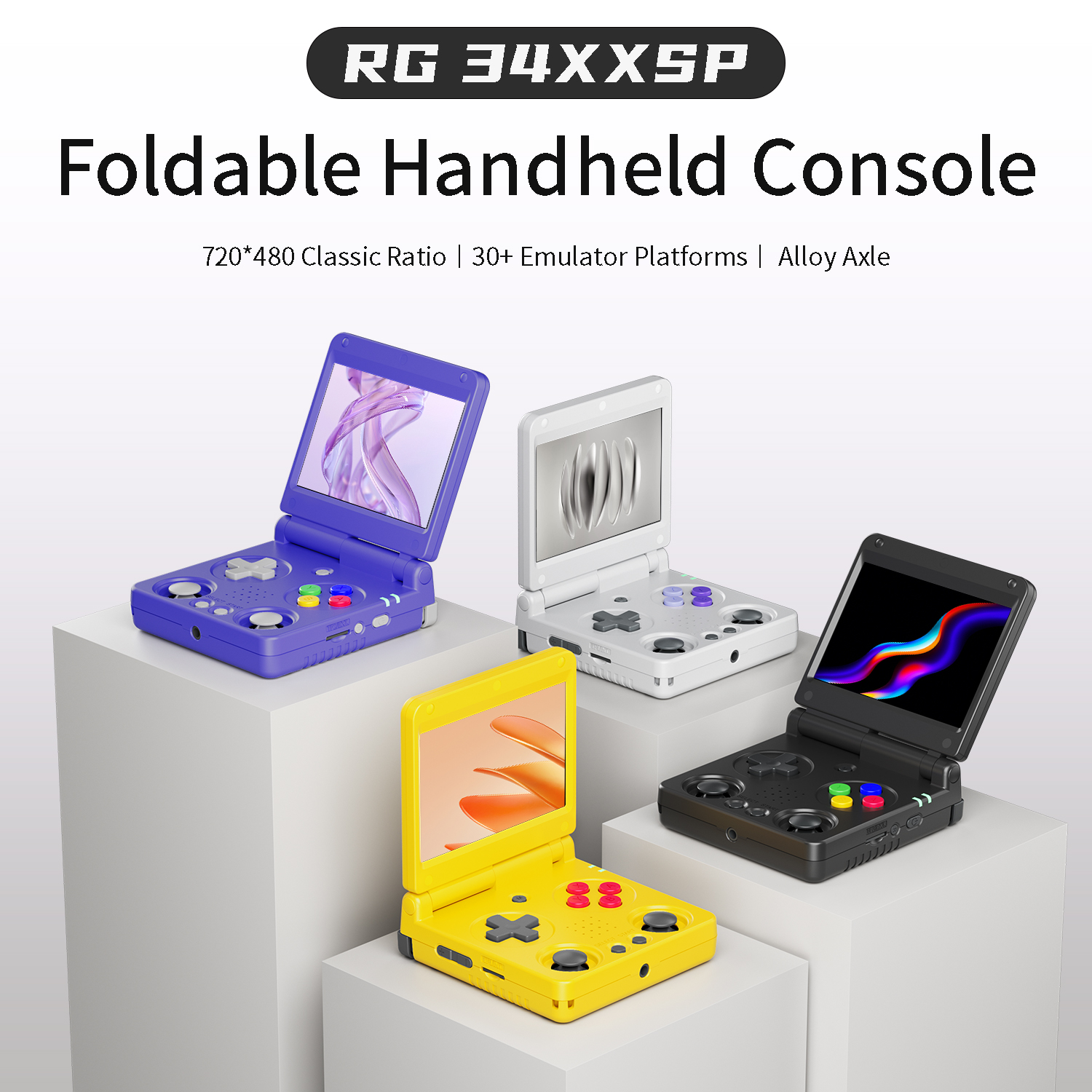 Anbernic RG34XXSP RG35XXSP Fli - Retro Gaming Anbernic reseña y precio