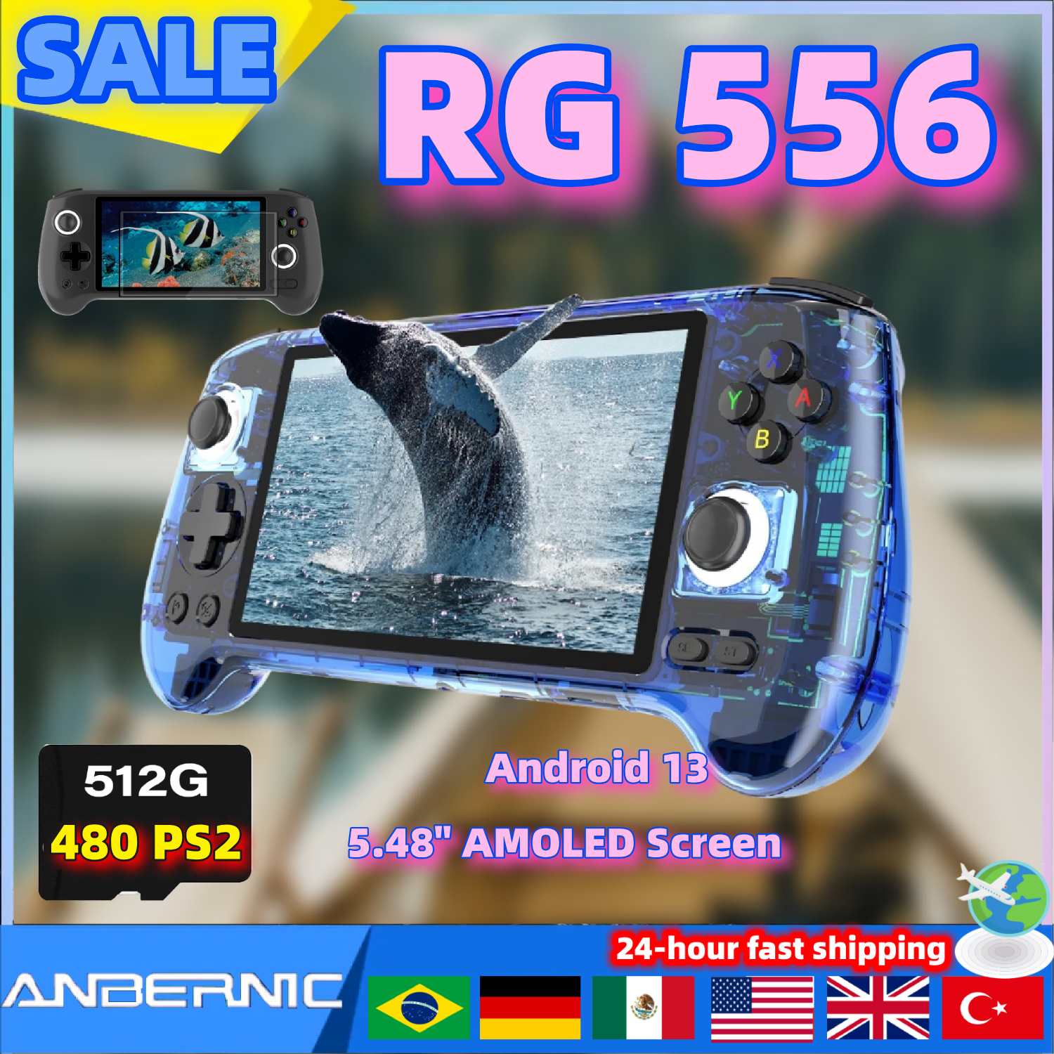 ANBERNIC RG556 Retro Video Gam - Retro Gaming Anbernic reseña y precio