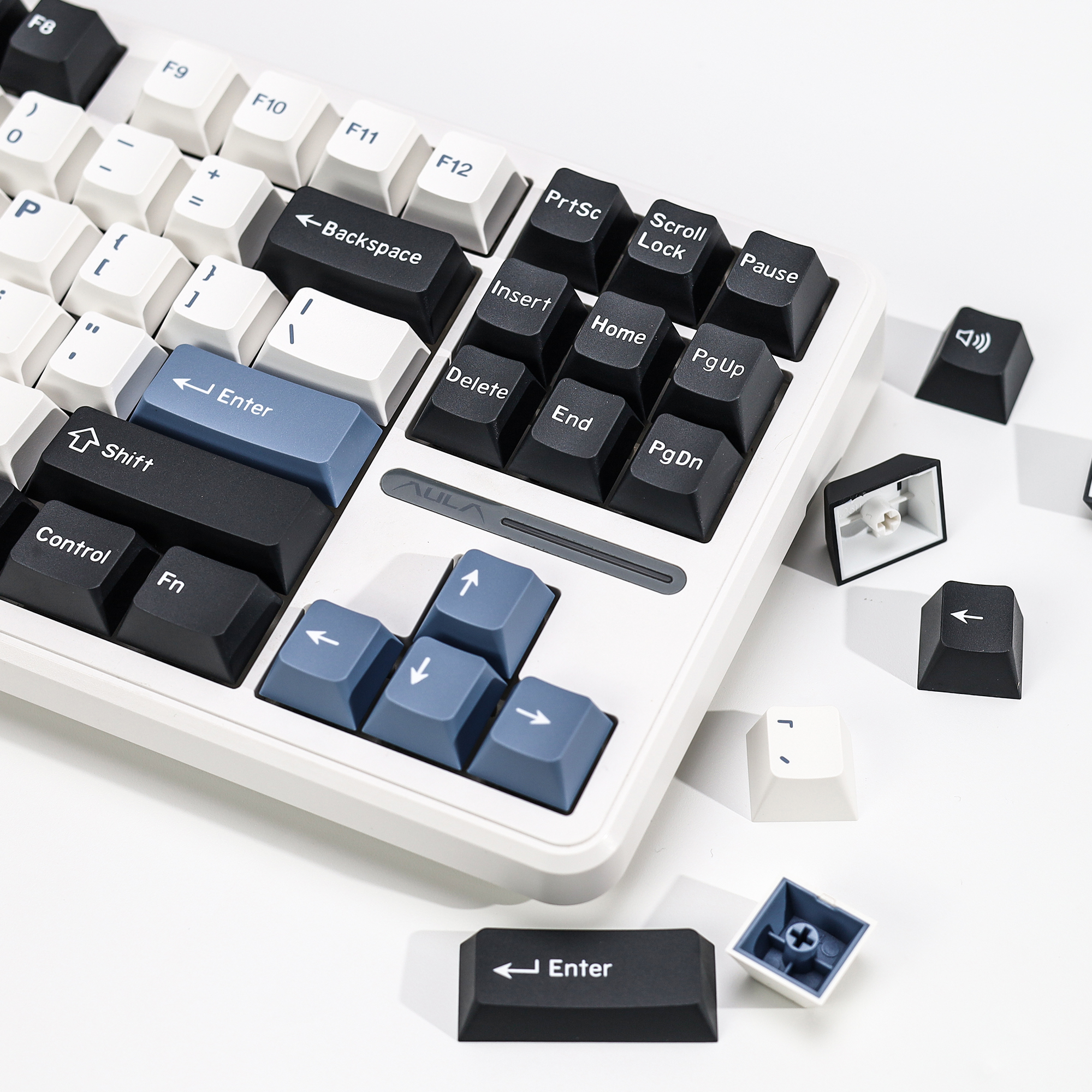 KBDiy Double Shot PBT GMK Arct - Retro Gaming Uk reseña y precio