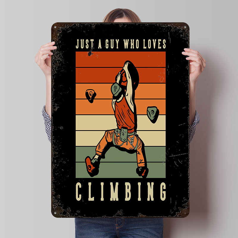 Climbing Guy Retro Sunset Tinp - Retro Gaming Guy reseña y precio