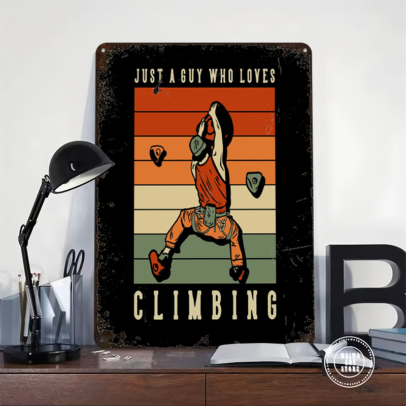 Climbing Guy Retro Sunset Tinp - Retro Gaming Guy reseña y precio