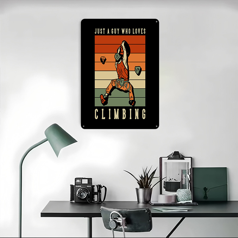 Climbing Guy Retro Sunset Tinp - Retro Gaming Guy reseña y precio