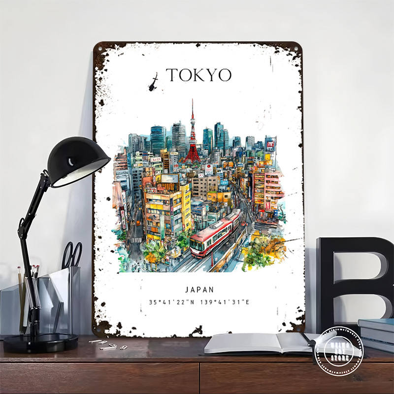 Tokyo Japan Travel Printed Pos - Retro Gaming Japan reseña y precio