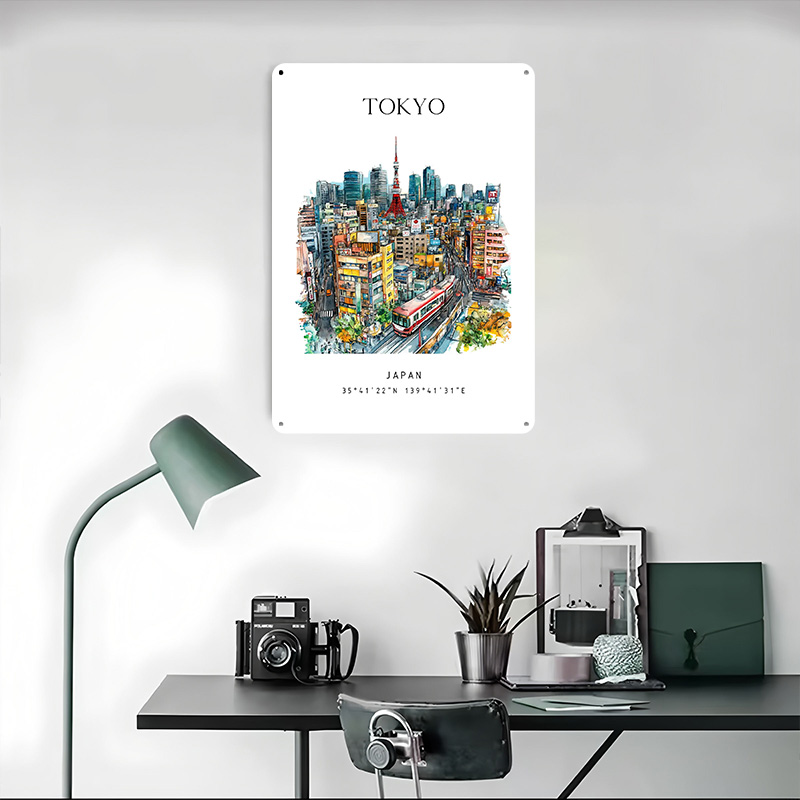 Tokyo Japan Travel Printed Pos - Retro Gaming Japan reseña y precio