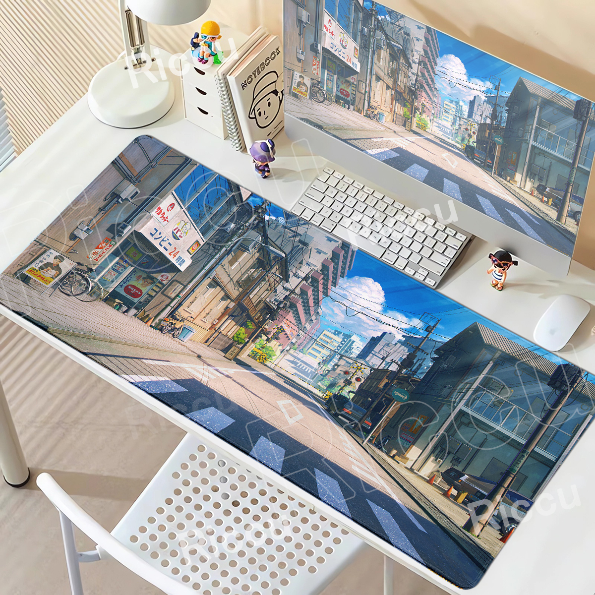 Retro Anime Street View Mousep - Retro Gaming Japan reseña y precio