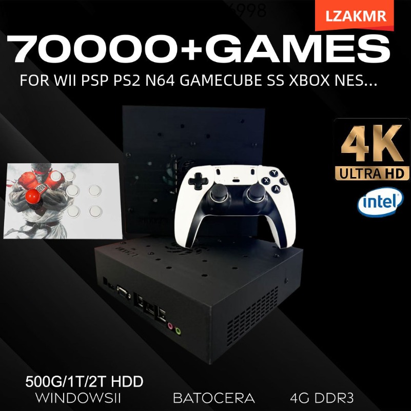 Retro Gaming Console 70000+ Ga - Retro Gaming On Windows reseña y precio