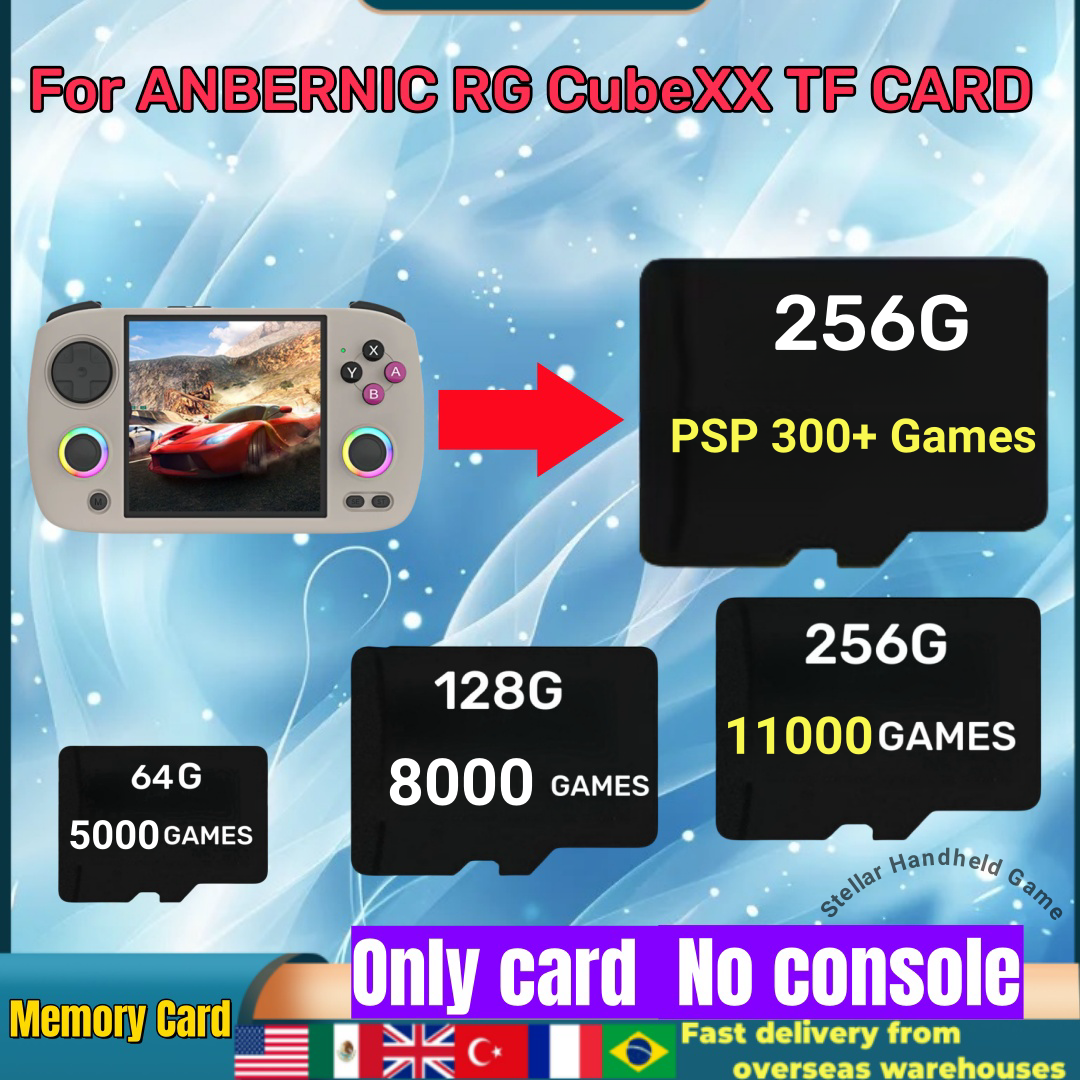FOR ANBERNIC RG CUBEXX TF Card - Retro Gaming Anbernic reseña y precio