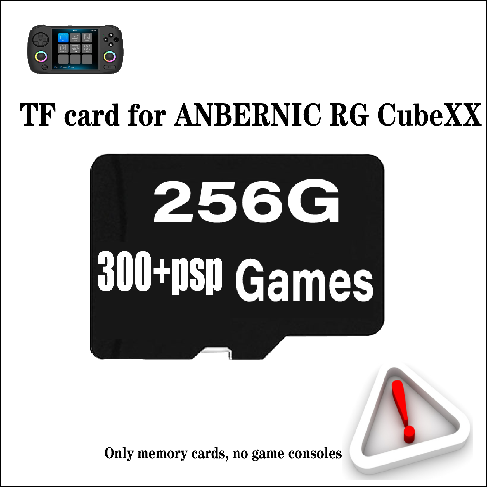 FOR ANBERNIC RG CUBEXX TF Card - Retro Gaming Anbernic reseña y precio