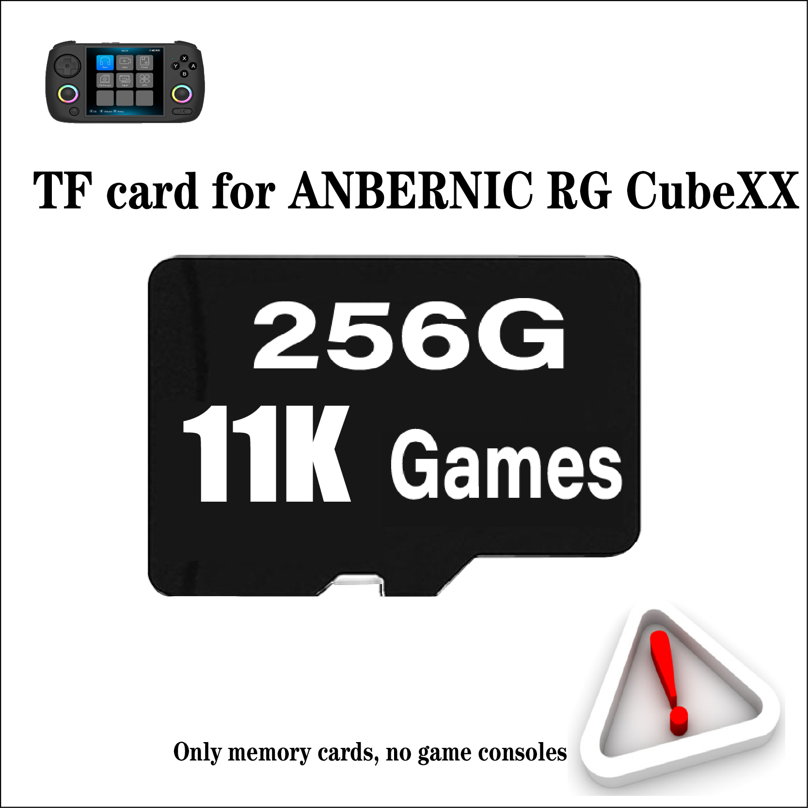 FOR ANBERNIC RG CUBEXX TF Card - Retro Gaming Anbernic reseña y precio