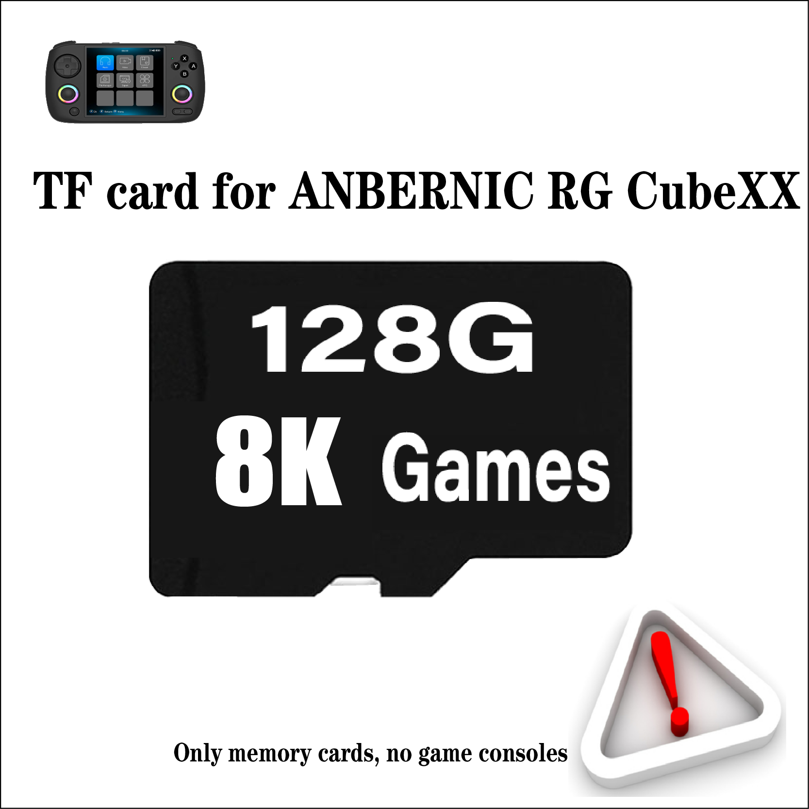 FOR ANBERNIC RG CUBEXX TF Card - Retro Gaming Anbernic reseña y precio