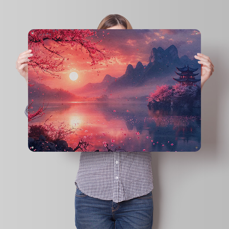 Japan Landscape Poster Retro 3 - Retro Gaming Japan reseña y precio