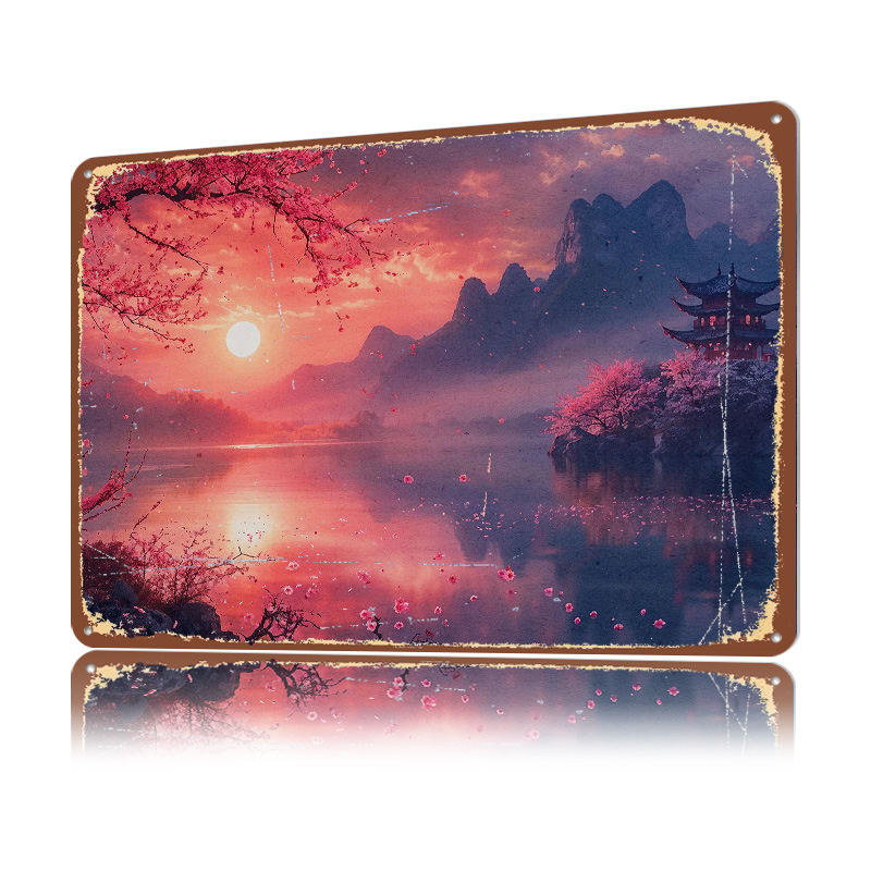 Japan Landscape Poster Retro 3 - Retro Gaming Japan reseña y precio