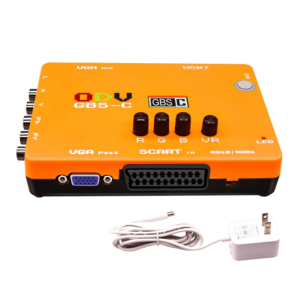 ODV-GBS-C Component/VGA/Scart  - Retro Gaming Design reseña y precio