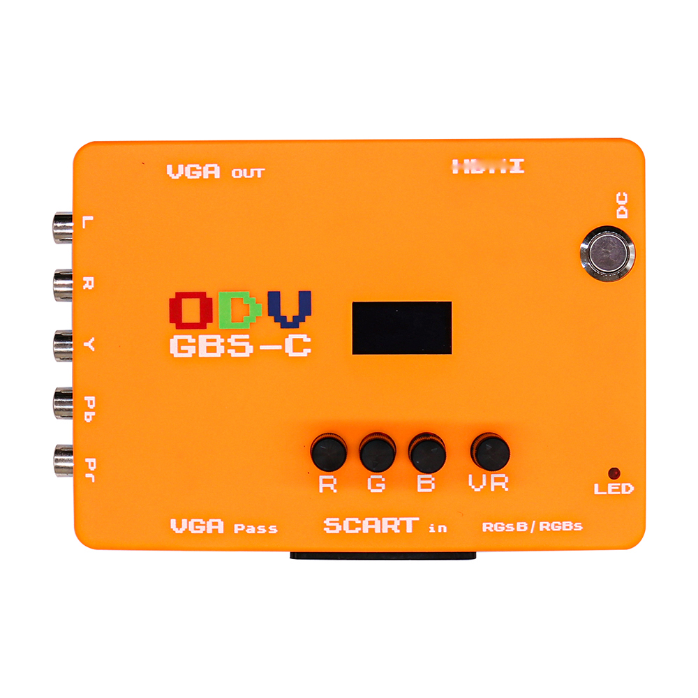 ODV-GBS-C Component/VGA/Scart  - Retro Gaming Design reseña y precio