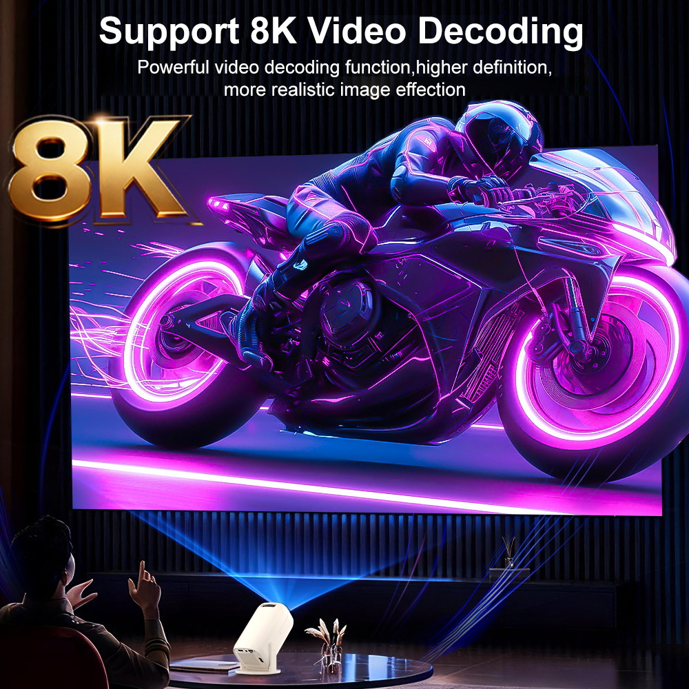 U5 Gaming Projector Android 14 - Retro Gaming Projector reseña y precio