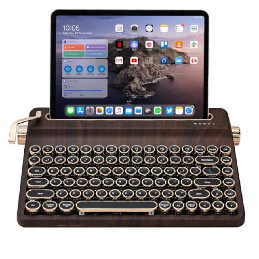 Wireless typewriter-style mech - Retro Gaming Uk reseña y precio
