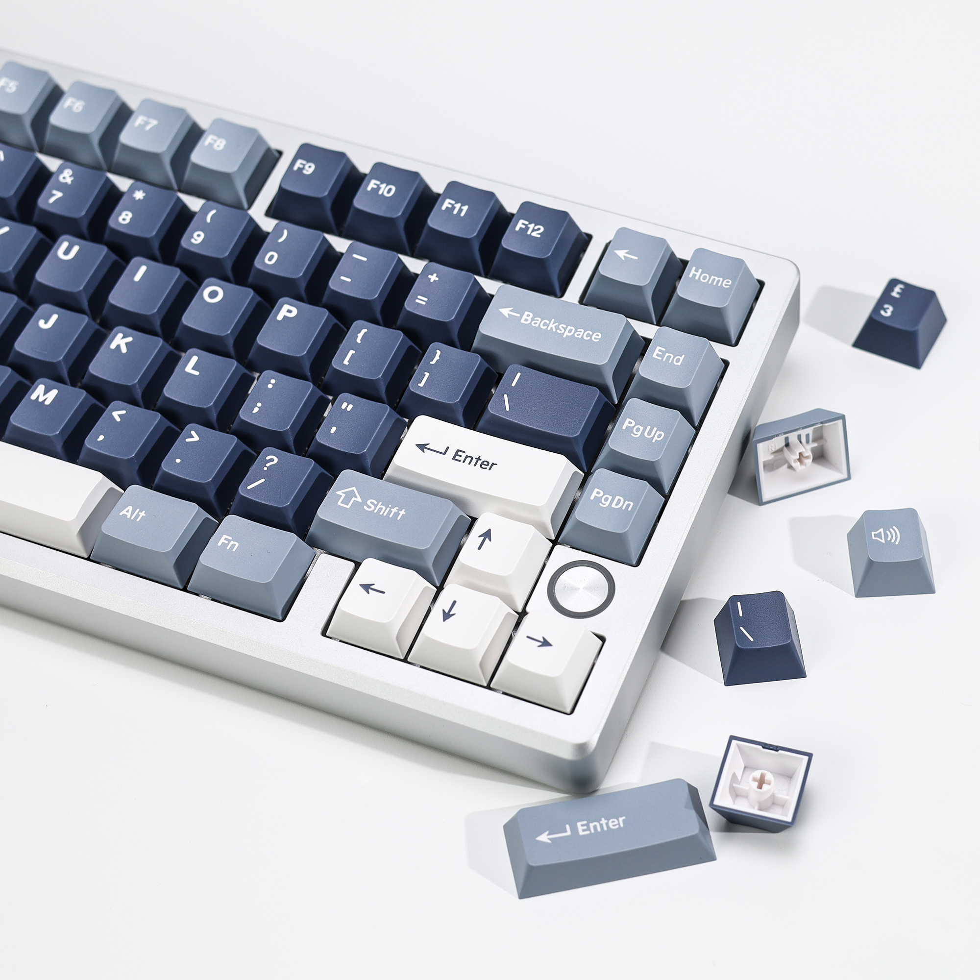 KBDiy Fishing Keycaps ISO PBT  - Retro Gaming Uk reseña y precio