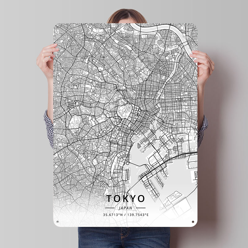 Tokyo Japan Poster Wall Art Re - Retro Gaming Japan reseña y precio