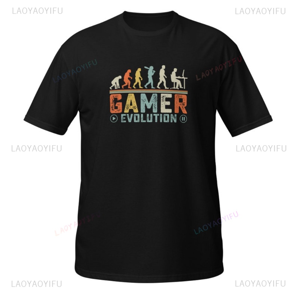 Gamer Evolution T-Shirt Retro  - Retro Gaming Ideas reseña y precio
