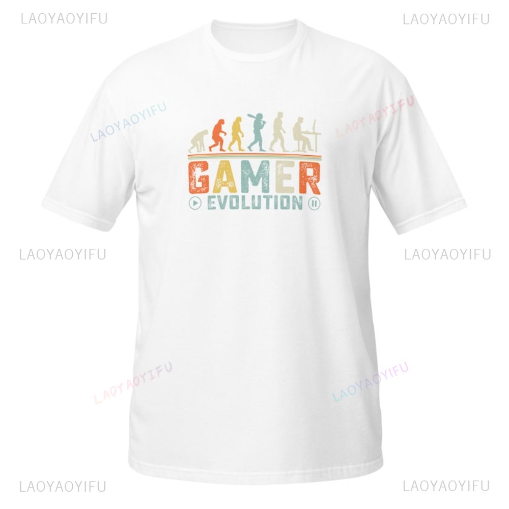 Gamer Evolution T-Shirt Retro  - Retro Gaming Ideas reseña y precio