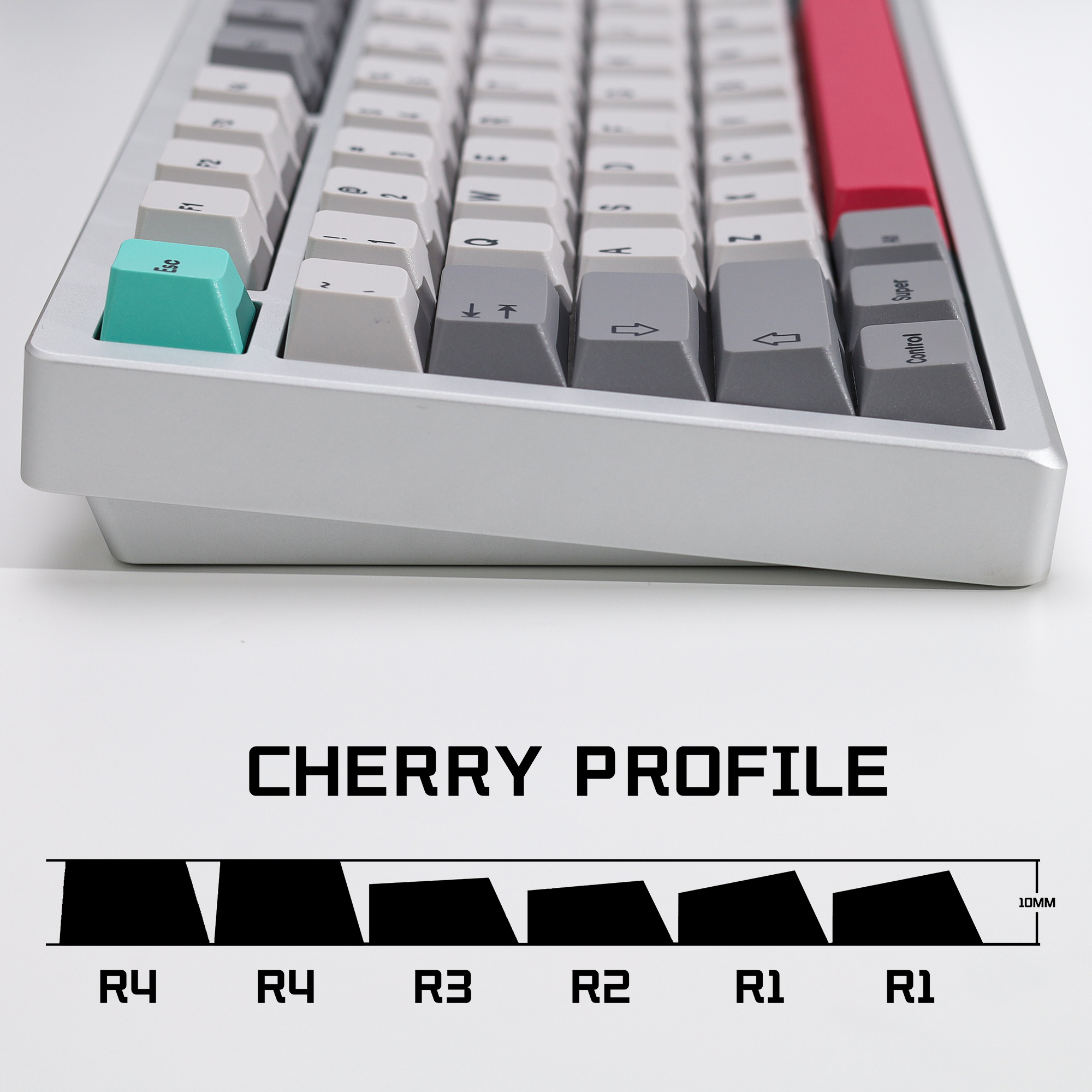 KBDiy GMK Modern Dolch Keycaps - Retro Gaming Uk reseña y precio
