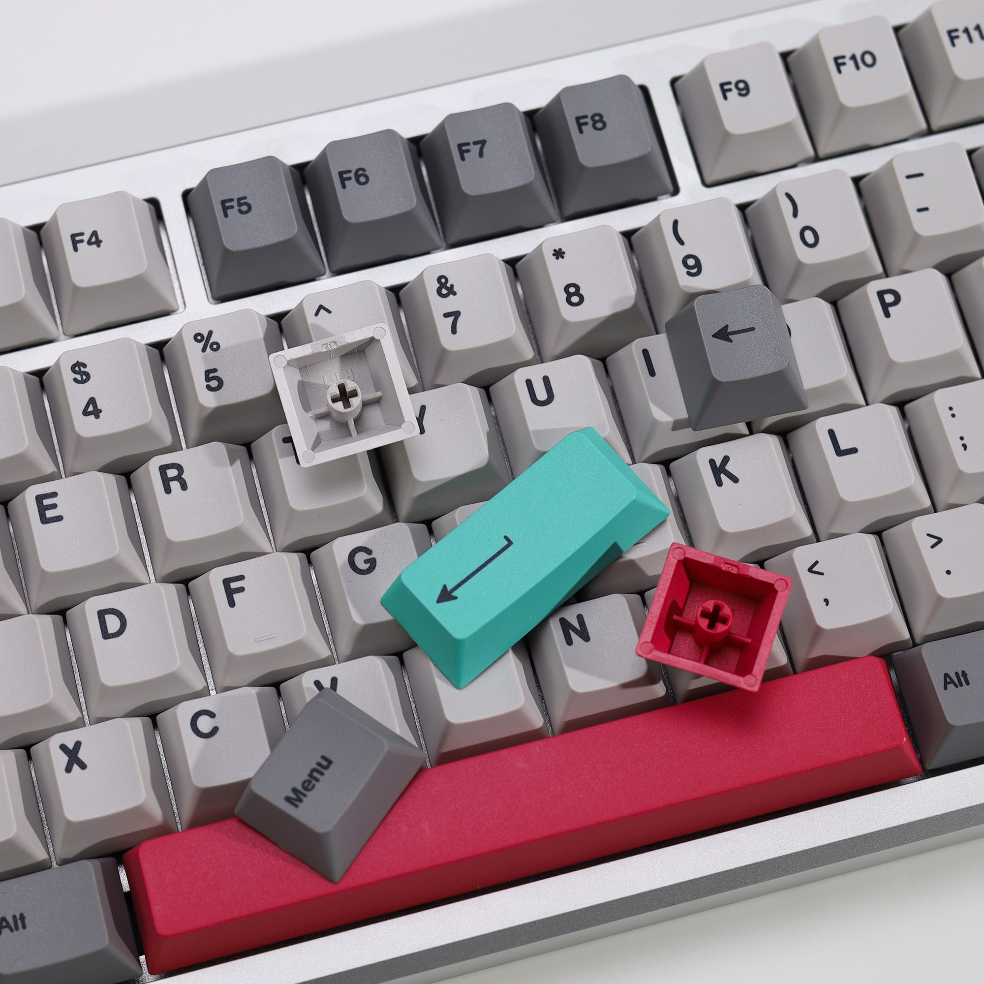 KBDiy GMK Modern Dolch Keycaps - Retro Gaming Uk reseña y precio