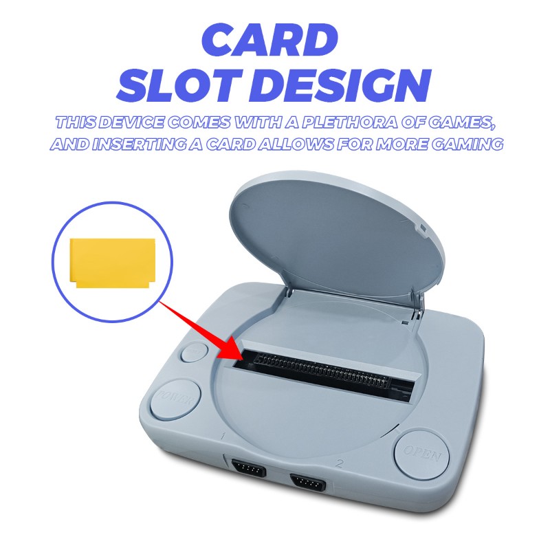 FC Plug-in console design, 8-b - Retro Gaming Design reseña y precio