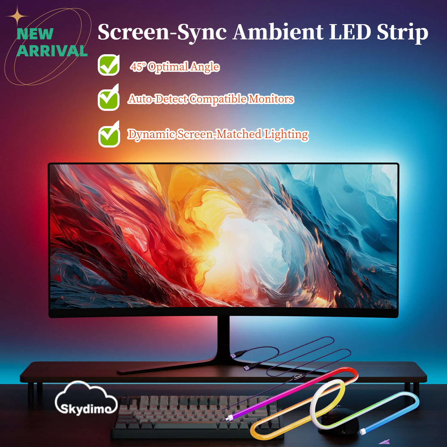 Smart LED Strip Backlight for  - Retro Gaming Projector reseña y precio
