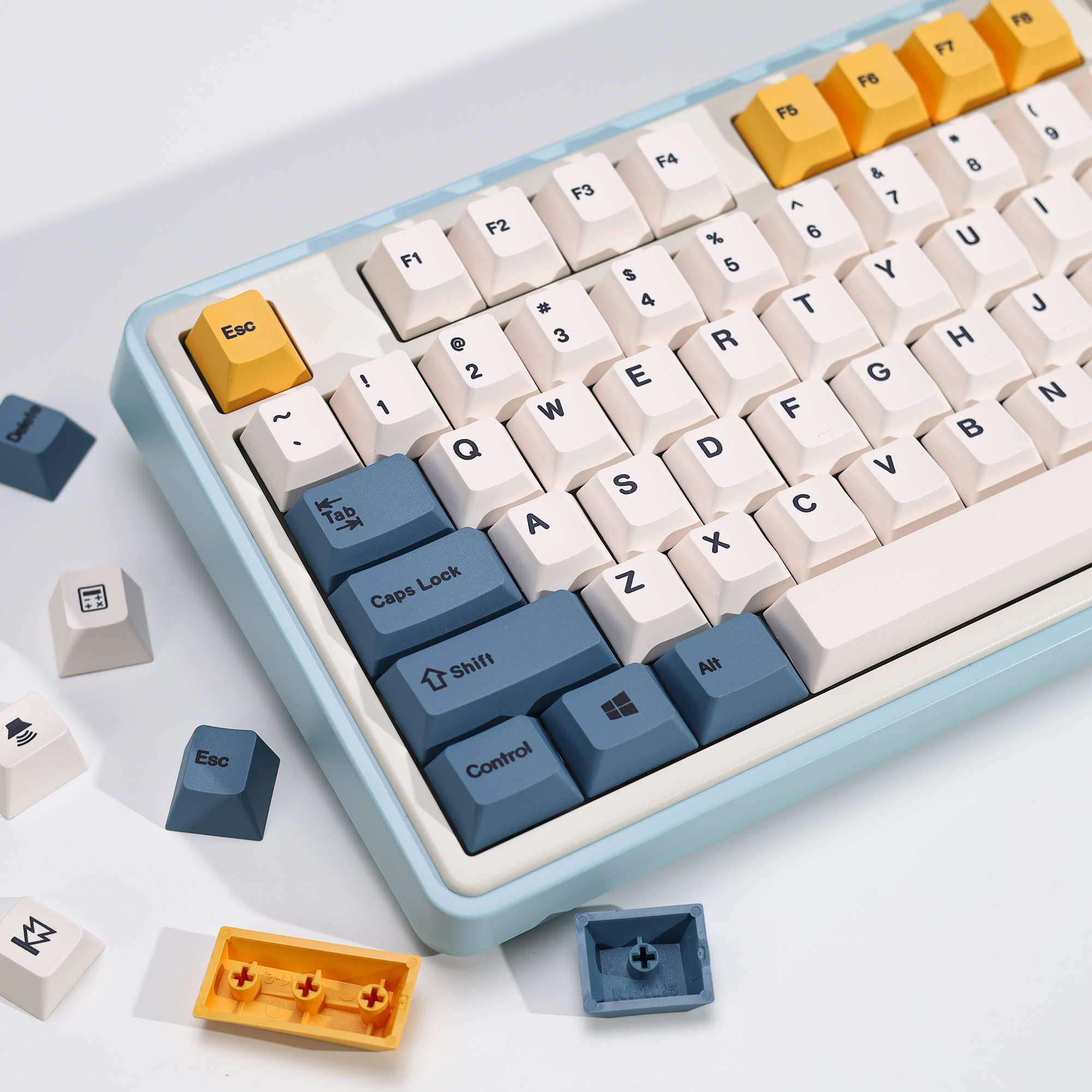 KBDiy Retro Apricot Yellow Key - Retro Gaming Uk reseña y precio