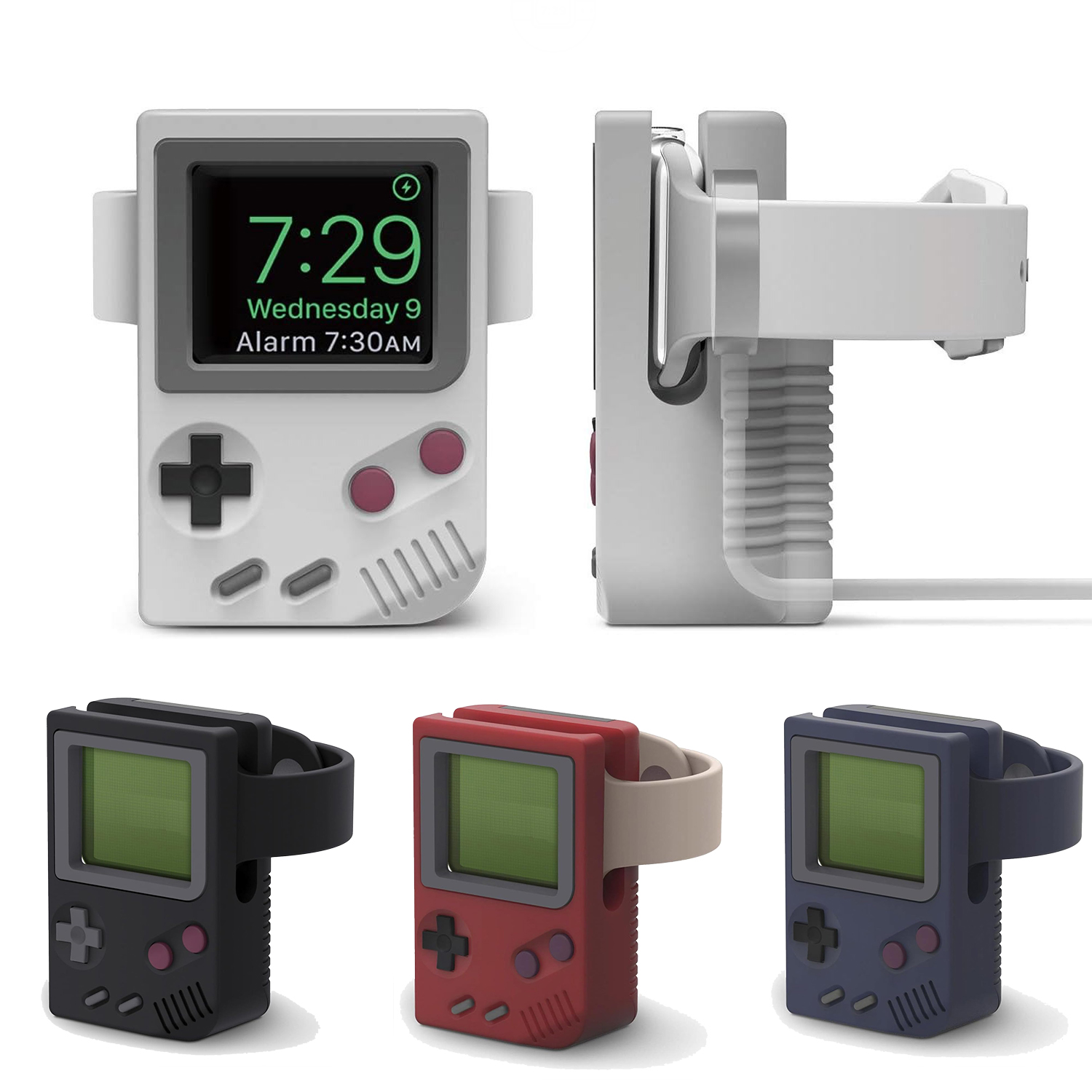 Silicone Holder for IWatch Cha - Retro Gaming Design reseña y precio