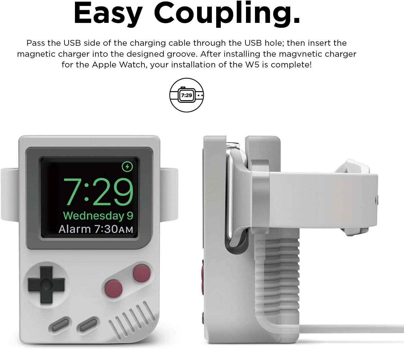 Silicone Holder for IWatch Cha - Retro Gaming Design reseña y precio