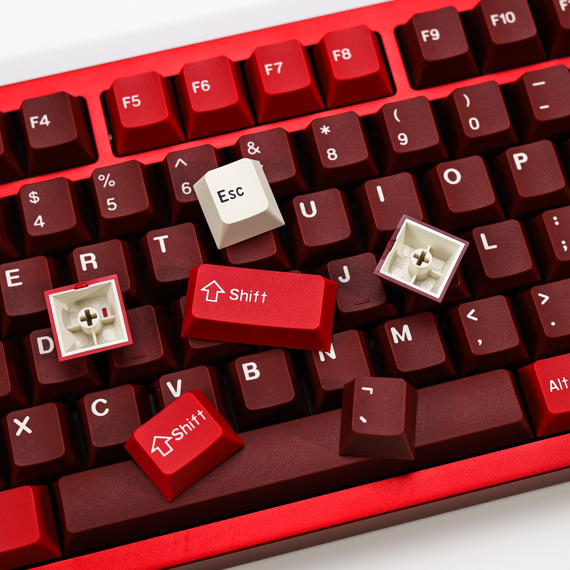 KBDiy GMK Jamon Keycap Red Ret - Retro Gaming Uk reseña y precio
