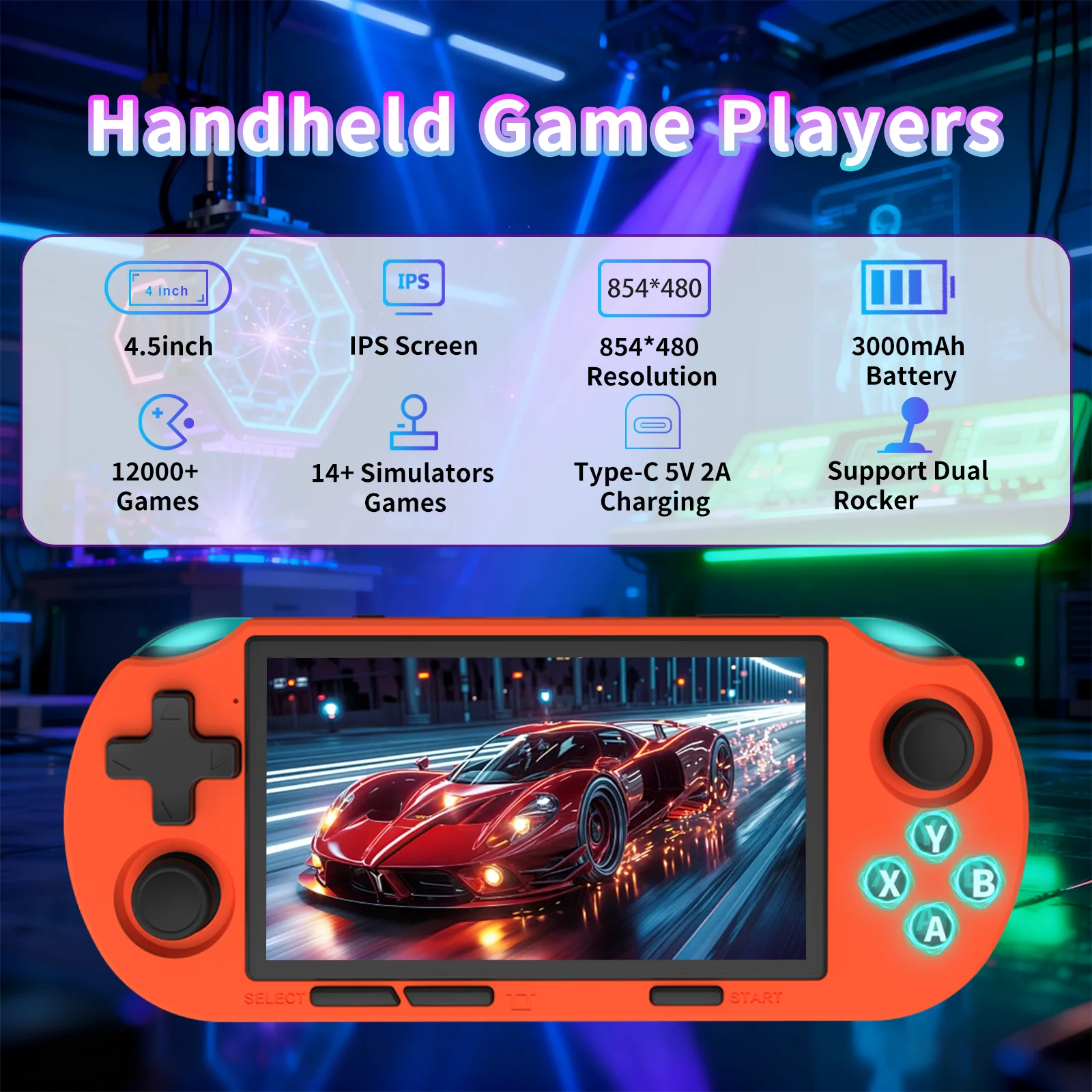 GAMINJA Handheld Portable Gami - Retro Gaming Projector reseña y precio