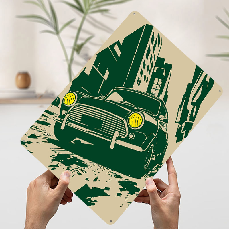 Retro UK Car Cooper in a City  - Retro Gaming Uk reseña y precio
