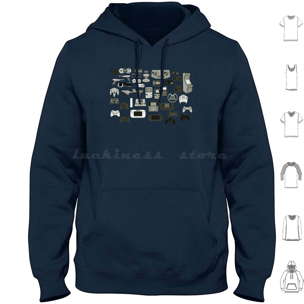 Self Control Hoodies Long Slee - Retro Gaming Guy reseña y precio