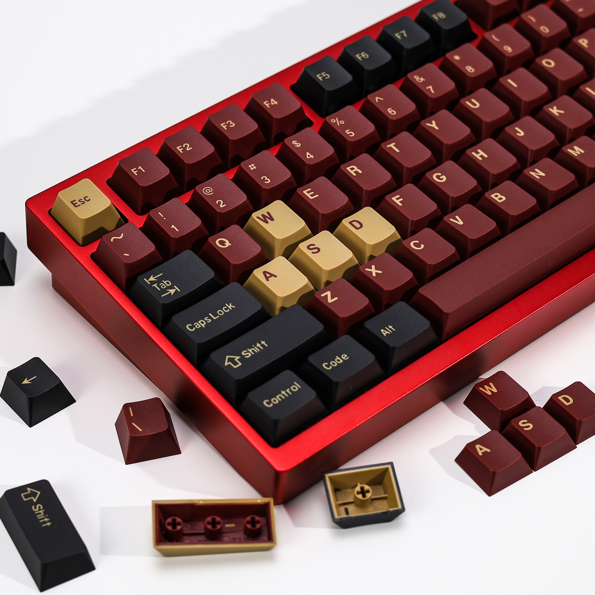 KBDiy  Retro GMK Red Samurai P - Retro Gaming Uk reseña y precio