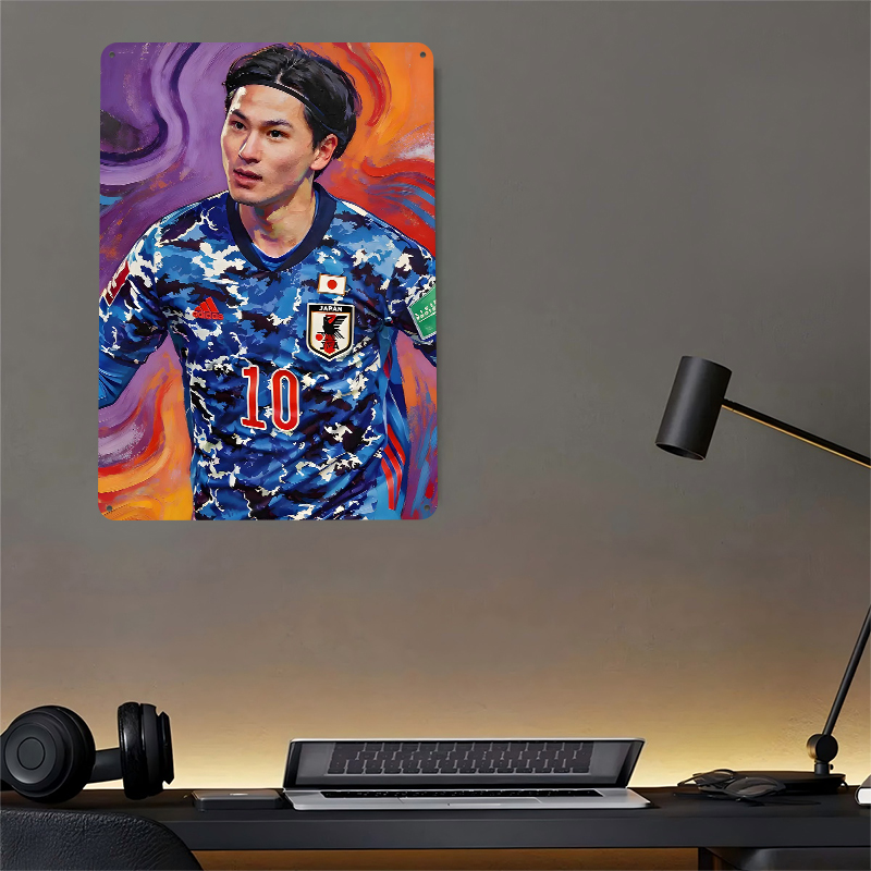Soccer Player in Japan Jersey  - Retro Gaming Japan reseña y precio