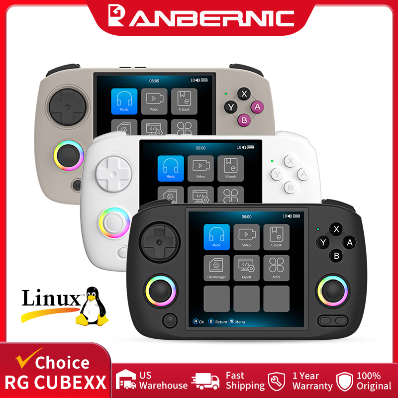 ANBERNIC RG CubeXX Handheld Ga - Retro Gaming Anbernic reseña y precio