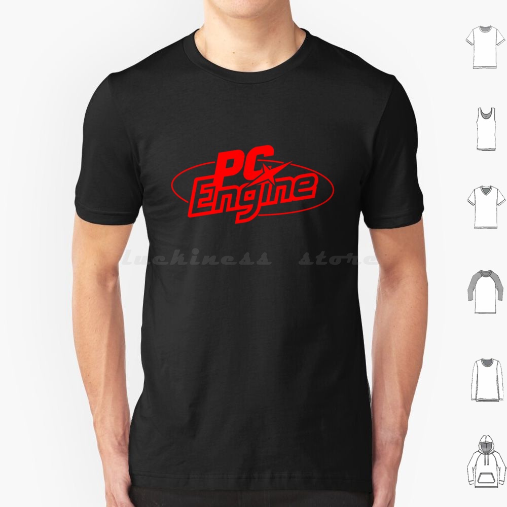 Pc Engine Logo T Shirt 6xl Cot - Retro Gaming Japan reseña y precio