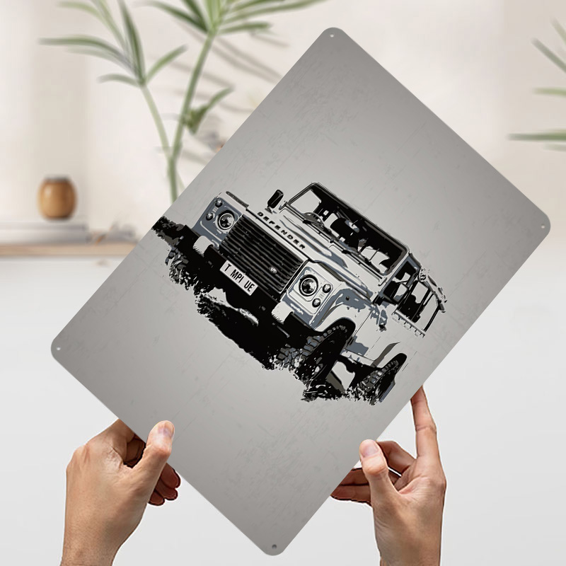 UK Car Rover Defender Poster C - Retro Gaming Uk reseña y precio