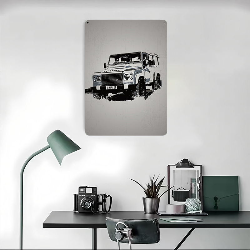 UK Car Rover Defender Poster C - Retro Gaming Uk reseña y precio