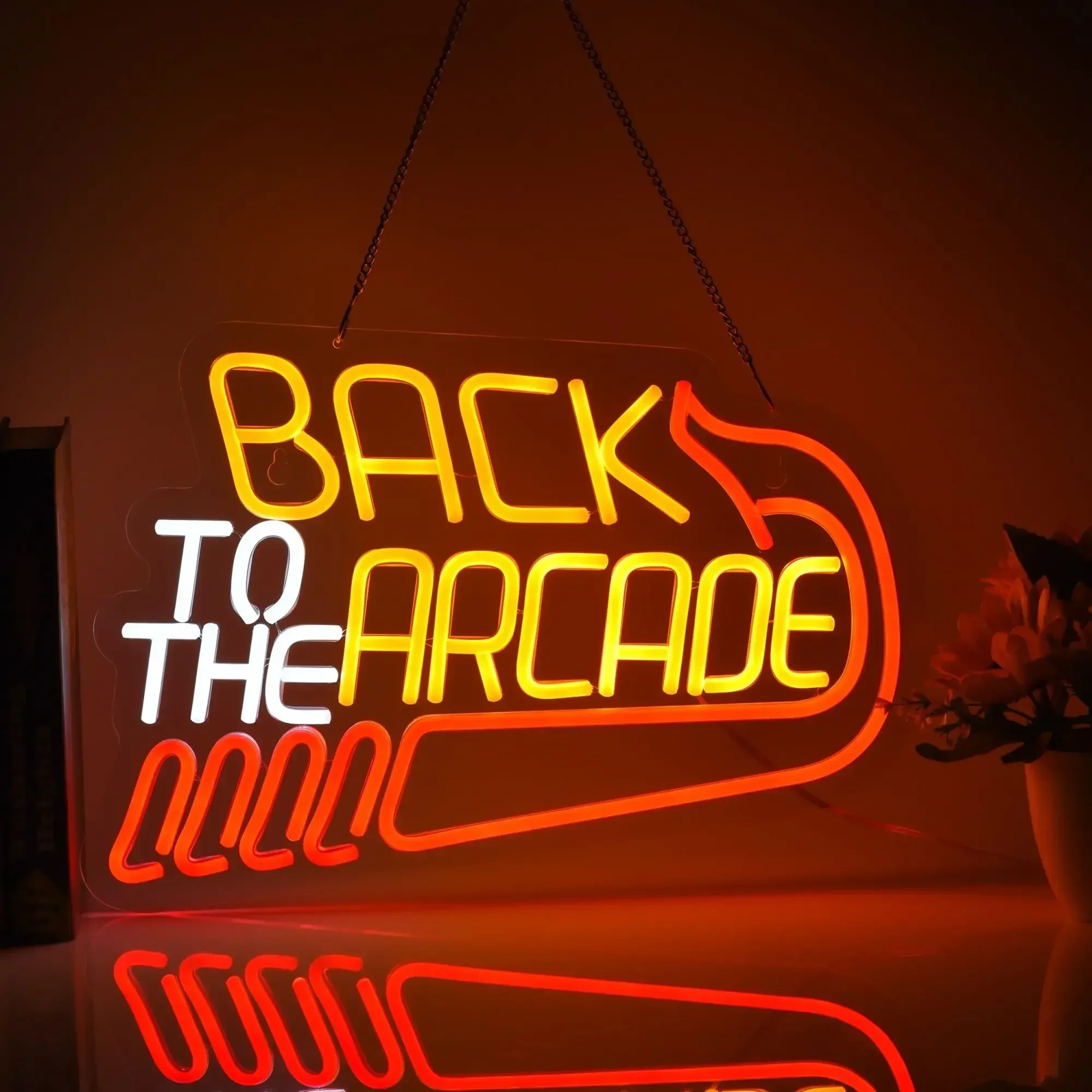 Back to The Arcade Neon Sign R - Retro Gaming Ideas reseña y precio