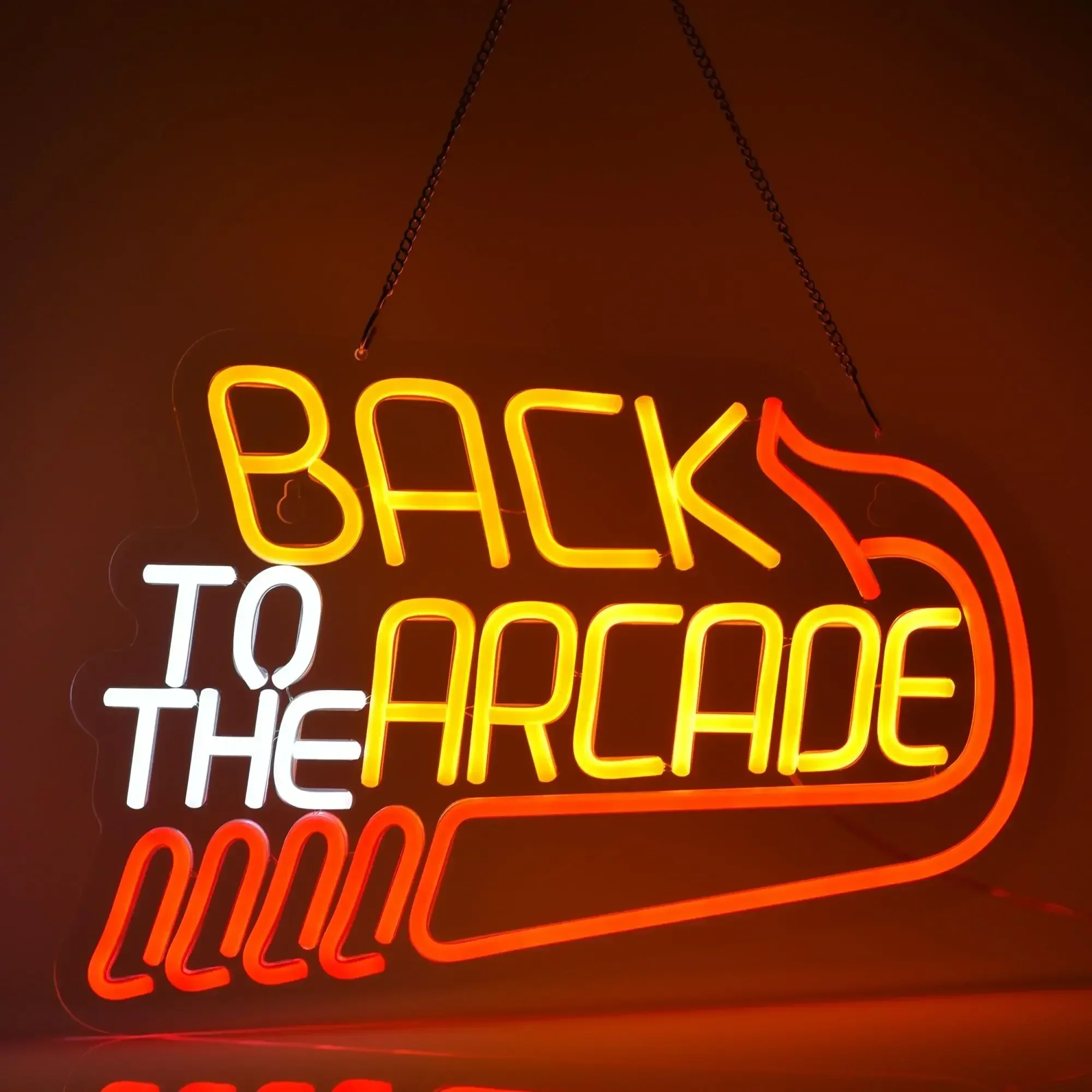 Back to The Arcade Neon Sign R - Retro Gaming Ideas reseña y precio