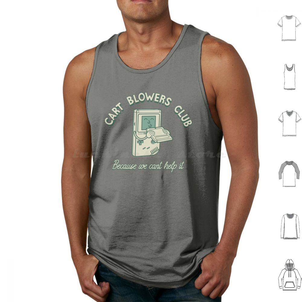 Cart Blowers Club Tank Tops Ve - Retro Gaming Gamestop reseña y precio